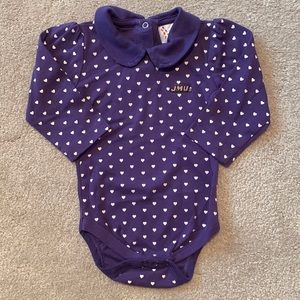 JMU long sleeve onesie